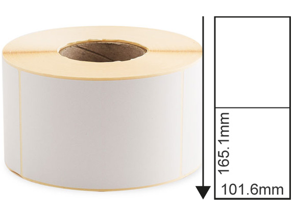 101.6mm x 165.1mm Thermal Transfer Labels